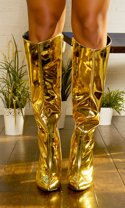 Golden Life Boots - Cutely Covered