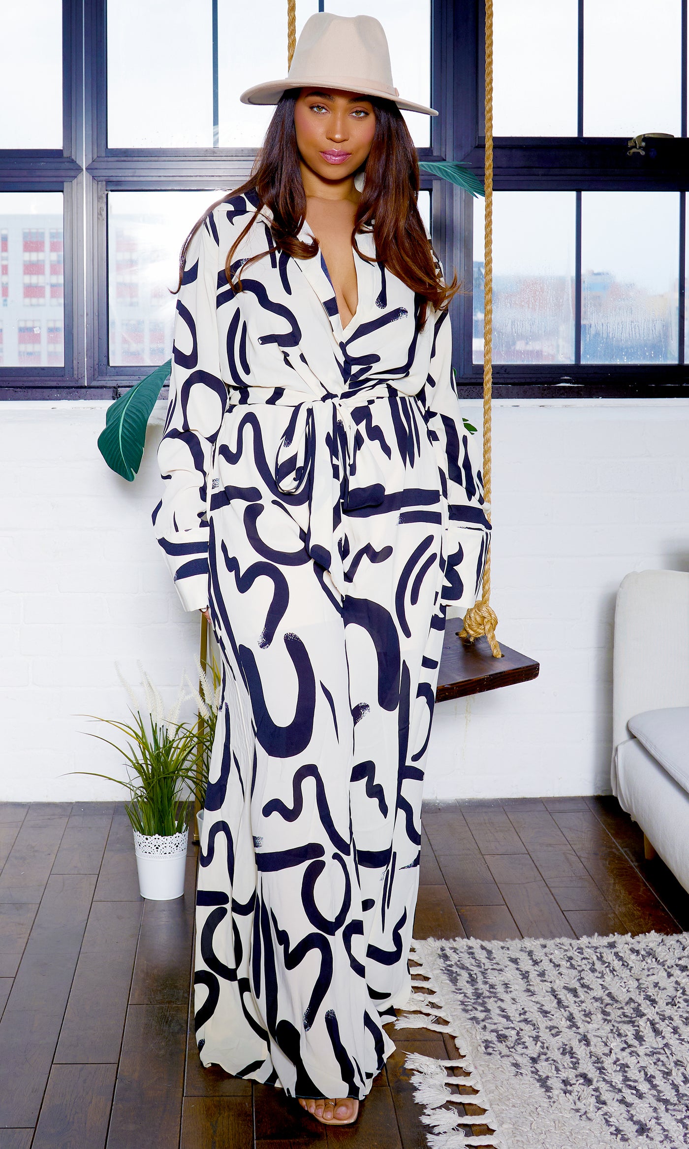 Lush Linad Print | Jumpsuit - Cutely Covered