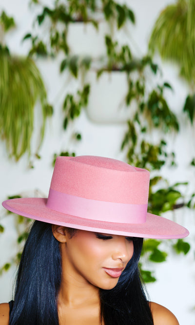 Trendsetter | Fedora - Rose - Cutely Covered