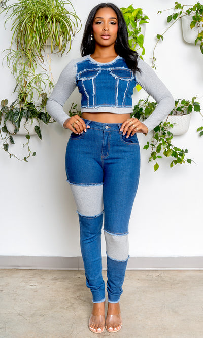 Denim Remix Set - Cutely Covered