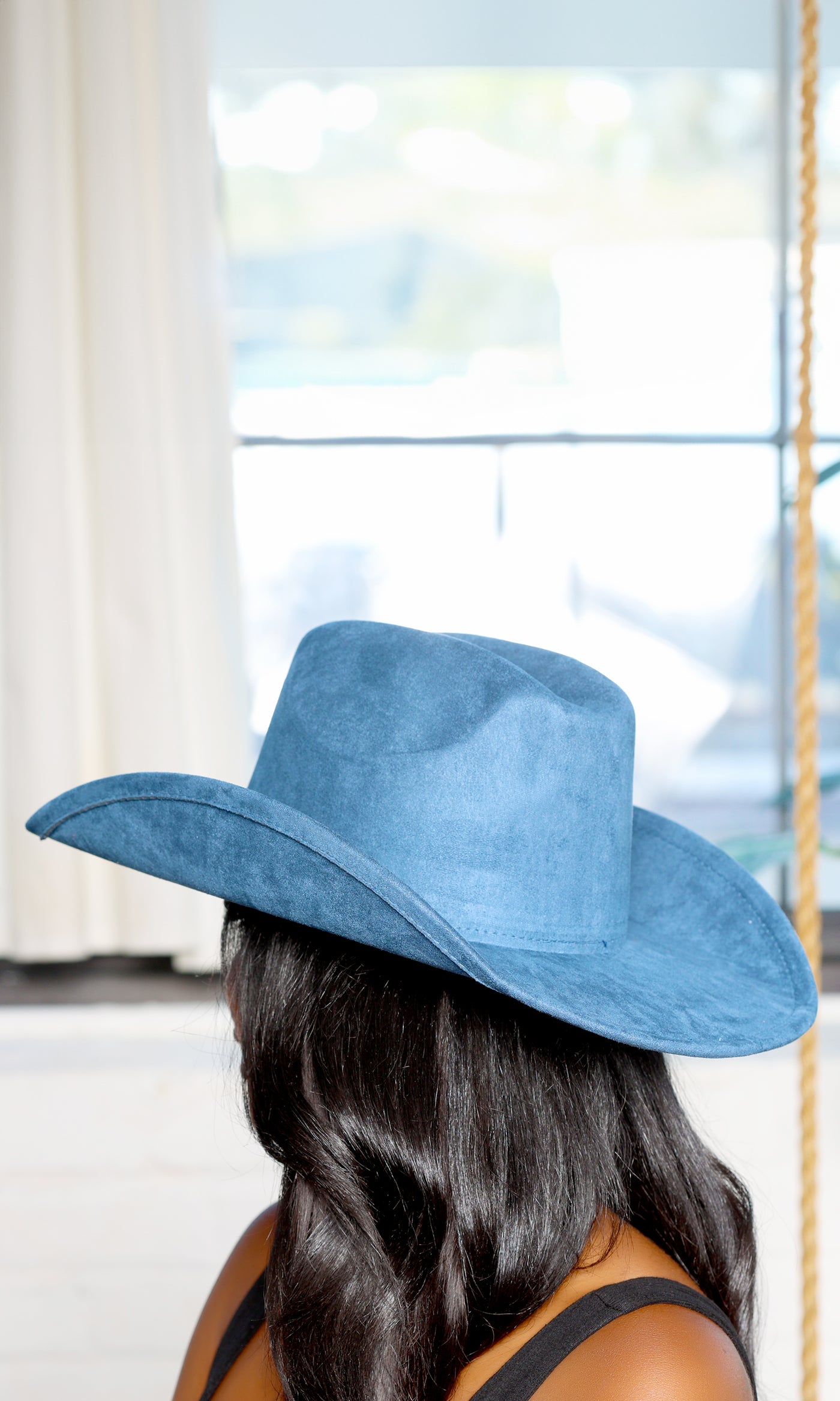 Alaia | Cowboy Hat - Dark Blue