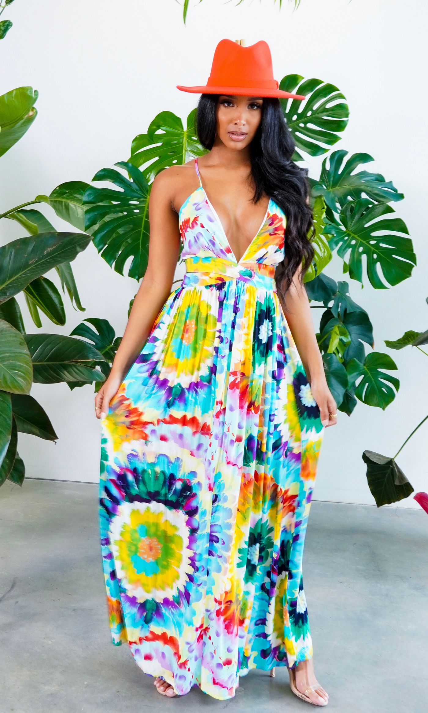 Fun in the Sun | Tie Dye Maxi - Cutely Covered