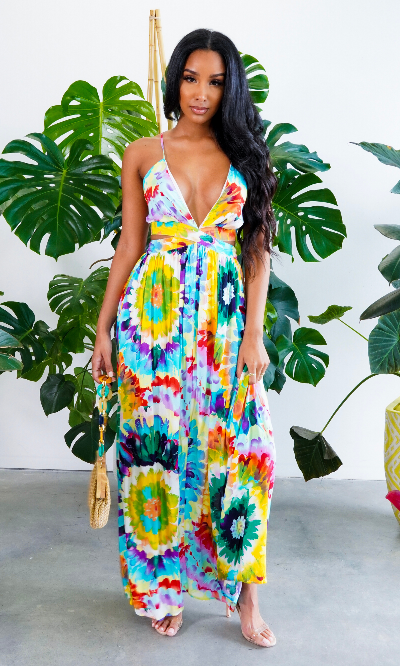 Fun in the Sun | Tie Dye Maxi - Cutely Covered