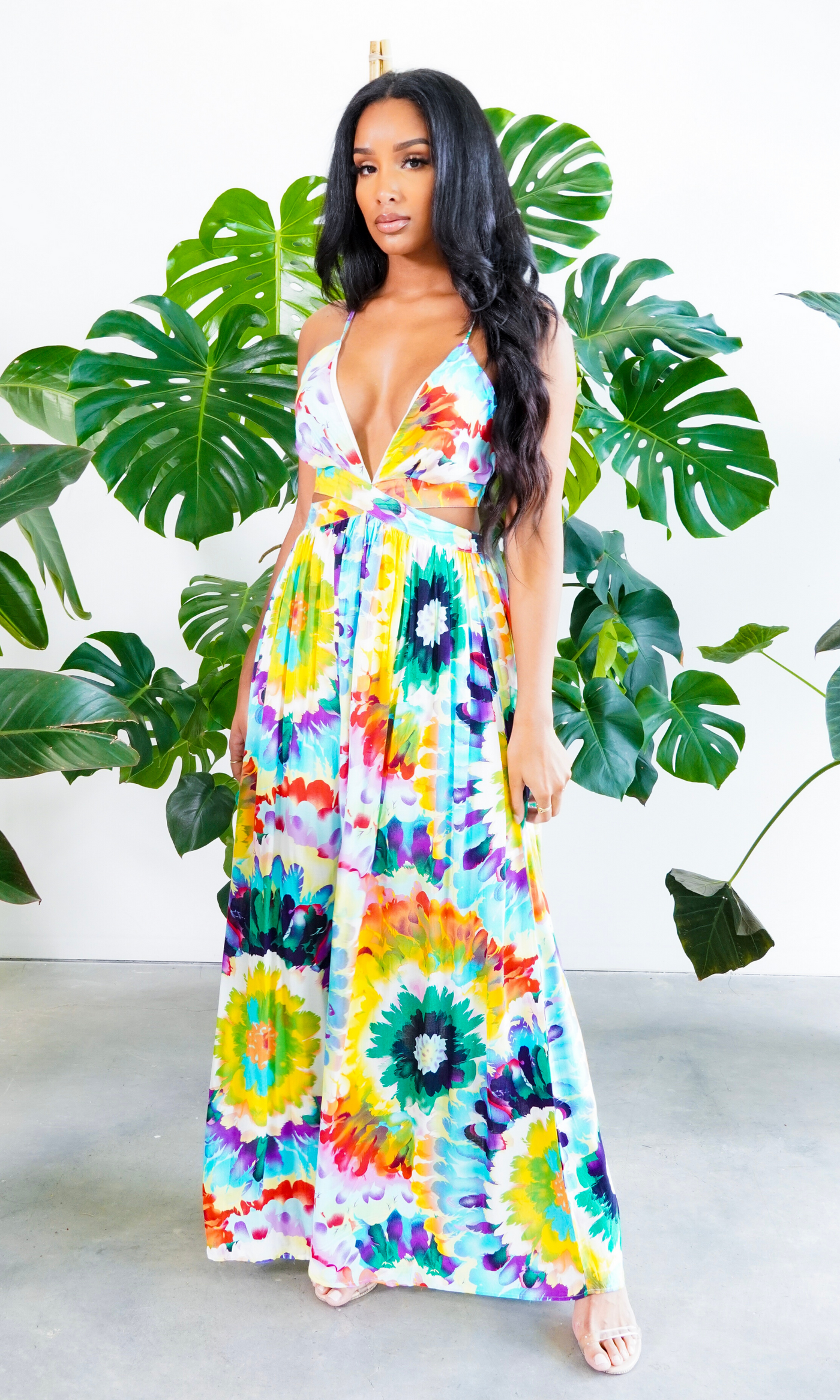 Fun in the Sun | Tie Dye Maxi - Cutely Covered