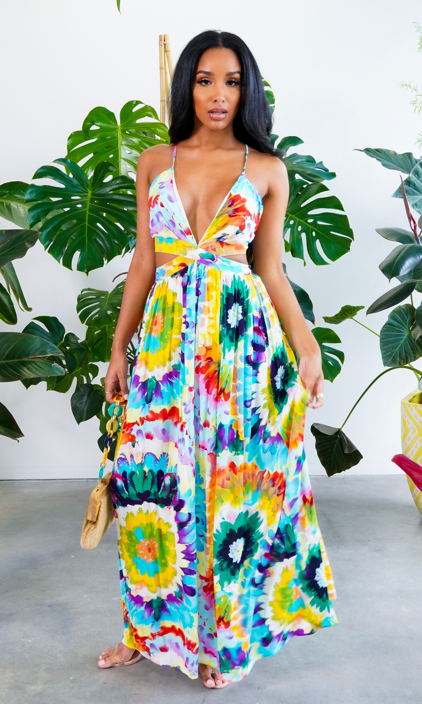 Fun in the Sun | Tie Dye Maxi - Cutely Covered