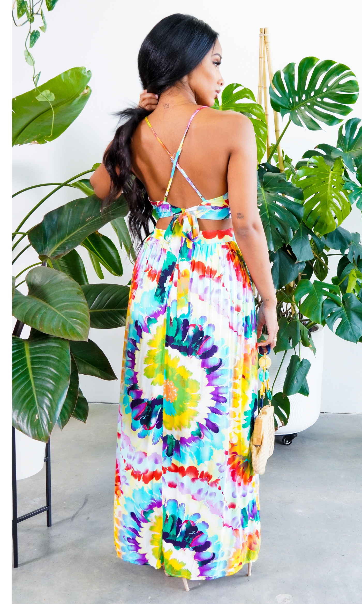 Fun in the Sun | Tie Dye Maxi - Cutely Covered