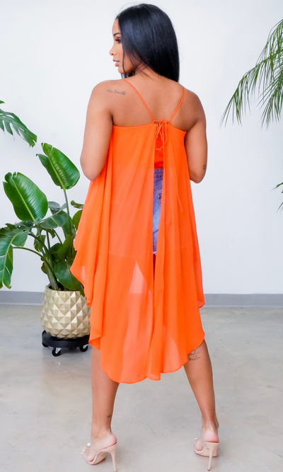 Summer Fun Top Orange - Cutely Covered